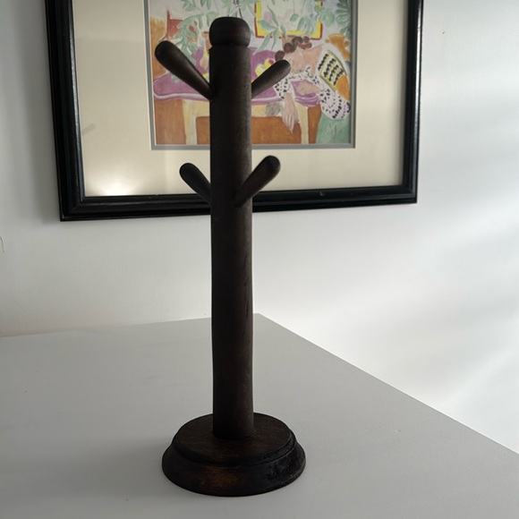 unbranded Other - Wooden Small Mug Jewelry Tree Stand
